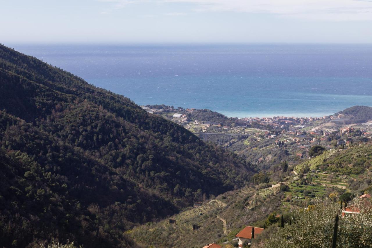 117 - Villa Bellavista A Seborga, Vista Mare E Piscina A 15 Minuti Dalle Spiaggia 外观 照片