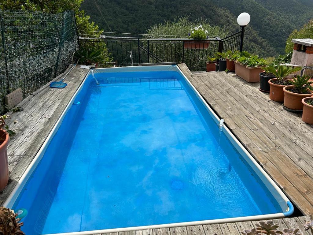 117 - Villa Bellavista A Seborga, Vista Mare E Piscina A 15 Minuti Dalle Spiaggia 外观 照片